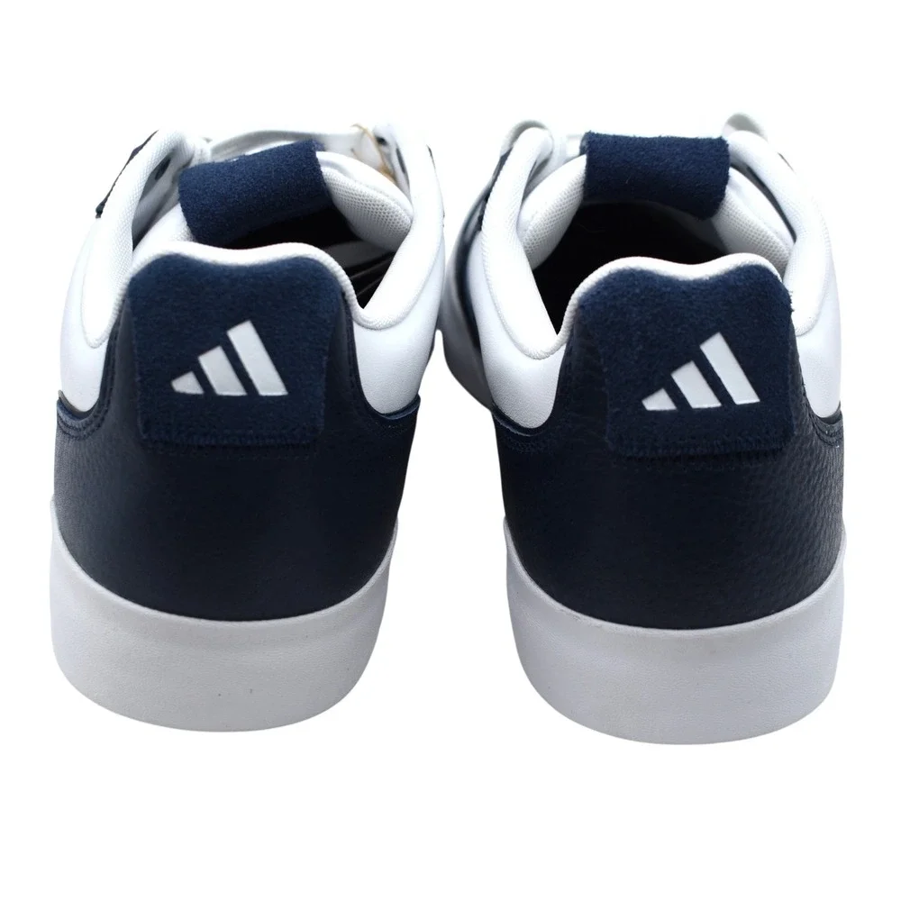 Adidas Retrocross 25 Spikeless Golf Shoes Men's Size 10.5 White Navy IH9977 NWT‎